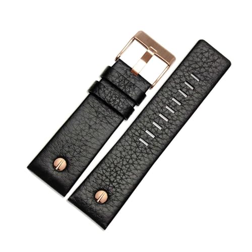 WAikub Leder-Uhrenarmband, 22mm – 32mm, großes Uhrenarmband für Herren, Uhrenzubehör + Installationswerkzeuge, 22mm von WAikub