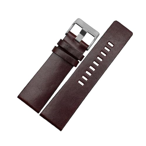 WAikub Lederarmband 22mm – 32mm Herren-Uhrenarmband, Ersatzarmband, Uhrenzubehör, 24mm von WAikub