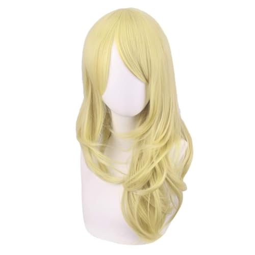 Anime Cosplay Frauen Gelb Lange Haare for Sano Emma Rolle Spielen Halloween Party Zubehör Perücken WBASOZMO Anime Cosplay Frauen Gelb Lange Haare for Sano Emma Rolle Spielen Halloween Party Zubehör Perücken WBASOZMO von WBASOZMO