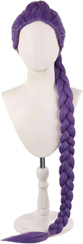Anime Cosplay Kostüm Zubehör Perücke Lila Zöpfe Erwachsene Frauen Halloween Outfits WBASOZMO Anime Cosplay Kostüm Zubehör Perücke Lila Zöpfe Erwachsene Frauen Halloween Outfits WBASOZMO von WBASOZMO