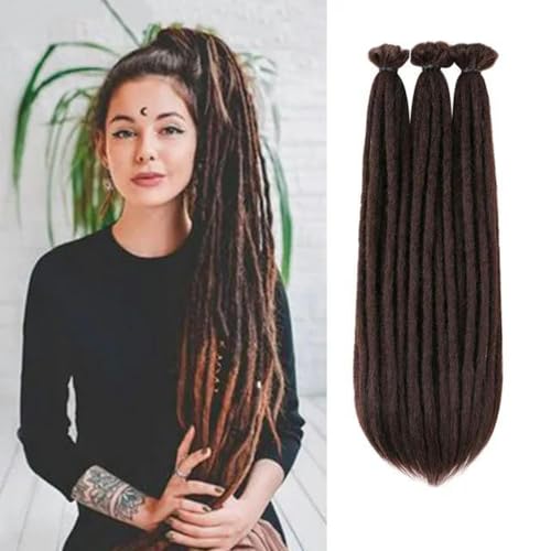 20 Zoll weiche gehäkelte Dreadlock-Zöpfe, synthetische Zöpfe, Haar für Frauen und Männer, Schwarz/Grau, 20 Zoll, 30 Strähnen, Packung 20 Zoll weiche gehäkelte Dreadlock-Zöpfe, synthetische Zöpfe, Haar für Frauen und Männer, Schwarz/Grau, 20 Zoll, 30 Strähnen, Packung von WBLSPA