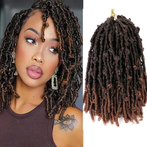 Synthetisches Häkelhaar, Distressed-Flechthaar, vorgeflochtene Haarverlängerung, schwarz, unordentlich, weich, für Frauen – T30 – 18 Zoll – 5 Stück/Los von WBLSPA
