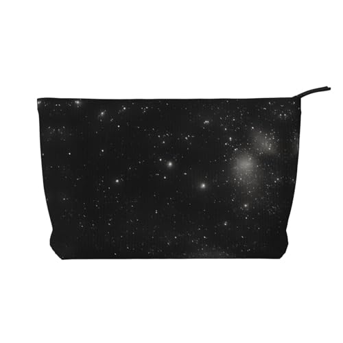 Tragbare Damen-Handtasche mit Reißverschluss, geeignet für Reisen und tägliche Aufbewahrung von Kosmetika, Schwarz und Weiß, Galaxie-Kord, Kosmetiktasche, Schwarz, Einheitsgröße, Schwarz, One Size Tragbare Damen-Handtasche mit Reißverschluss, geeignet für Reisen und tägliche Aufbewahrung von Kosmetika, Schwarz und Weiß, Galaxie-Kord, Kosmetiktasche, Schwarz, Einheitsgröße, Schwarz, One Size von WBQLSL