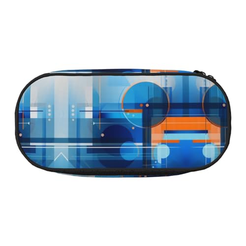 WBQLSL Federmäppchen mit numerischem Aufdruck – mehrschichtiges Federmäppchen, geeignet für die Aufbewahrung von Campus-Büro-Schreibwaren, Schwarz , Einheitsgröße, Kosmetikkoffer von WBQLSL