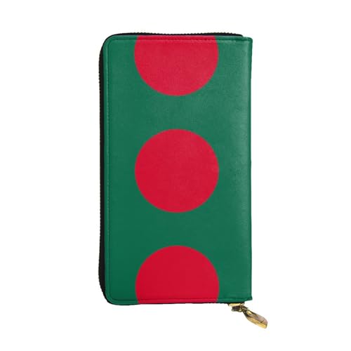 WBQLSL Geldbörse mit Reißverschluss aus Leder, 19,1 x 10,4 cm lang, mehrere Fächer und großes Fassungsvermögen, ein gutes Geschenk für Freunde WBQLSL Geldbörse mit Reißverschluss aus Leder, 19,1 x 10,4 cm lang, mehrere Fächer und großes Fassungsvermögen, ein gutes Geschenk für Freunde von WBQLSL