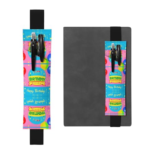 WBQLSL Happy Birthday Ballonmuster Elastisches Band Stifttasche geeignet für Mädchen Geburtstagsgeschenke / Lehrertag / Abschlusszeit Intime Schreibwaren Geschenkbox WBQLSL Happy Birthday Ballonmuster Elastisches Band Stifttasche geeignet für Mädchen Geburtstagsgeschenke / Lehrertag / Abschlusszeit Intime Schreibwaren Geschenkbox von WBQLSL