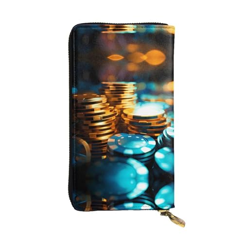 WBQLSL Leder-Geldbörse mit Reißverschluss, 19,1 x 10,4 cm lange Clutch, mehrere Fächer und großes Fassungsvermögen, ein gutes Geschenk für Freunde WBQLSL Leder-Geldbörse mit Reißverschluss, 19,1 x 10,4 cm lange Clutch, mehrere Fächer und großes Fassungsvermögen, ein gutes Geschenk für Freunde von WBQLSL