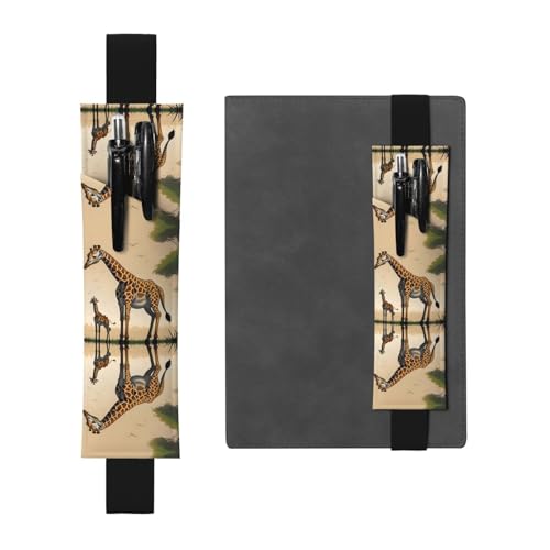 WBQLSL Mutter- und Kind-Giraffenmuster, elastisches Band, Stiftetasche, geeignet für Mädchen Geburtstagsgeschenke/Lehrertag/Abschluss-Saison Intime Schreibwaren Geschenkbox WBQLSL Mutter- und Kind-Giraffenmuster, elastisches Band, Stiftetasche, geeignet für Mädchen Geburtstagsgeschenke/Lehrertag/Abschluss-Saison Intime Schreibwaren Geschenkbox von WBQLSL
