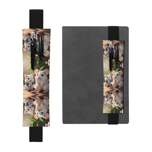 WBQLSL Mutter und Kind Ratten Muster Gummiband Stifttasche geeignet für Mädchen Geburtstagsgeschenke / Lehrertag / Abschlusszeit Intime Schreibwaren Geschenkbox WBQLSL Mutter und Kind Ratten Muster Gummiband Stifttasche geeignet für Mädchen Geburtstagsgeschenke / Lehrertag / Abschlusszeit Intime Schreibwaren Geschenkbox von WBQLSL