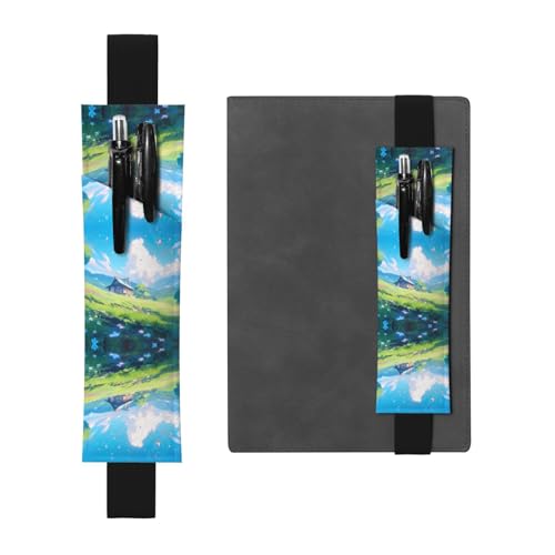 WBQLSL Peak Building Pattern Elastic Band Pen Bag Suitable for Girls Birthday Gifts/Teacher's Day/Graduation Season Intimate Stationery Gift Box WBQLSL Peak Building Pattern Elastic Band Pen Bag Suitable for Girls Birthday Gifts/Teacher's Day/Graduation Season Intimate Stationery Gift Box von WBQLSL