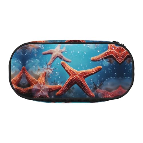 WBQLSL Schönes Federmäppchen mit großem Fassungsvermögen, mehrschichtige Trennwand, Schreibwaren-Aufbewahrungstasche – Unisex-Lern-Bürobedarf von WBQLSL