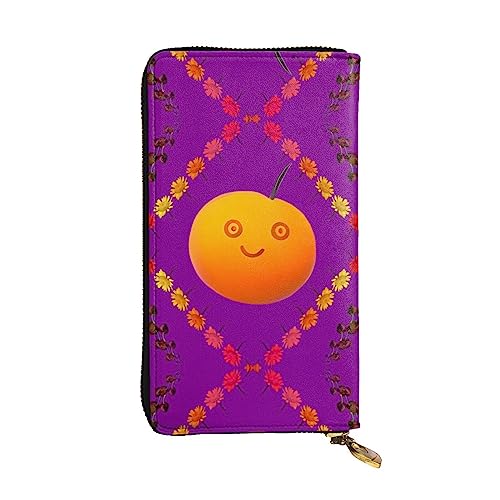 WBQLSL Smiley-Geldbörse aus Leder, mit Reißverschluss, 19,1 x 10,4 cm lang, mehrere Fächer und großes Fassungsvermögen, ein gutes Geschenk für Freunde WBQLSL Smiley-Geldbörse aus Leder, mit Reißverschluss, 19,1 x 10,4 cm lang, mehrere Fächer und großes Fassungsvermögen, ein gutes Geschenk für Freunde von WBQLSL