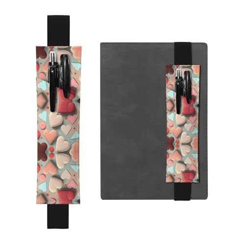WBQLSL Stifttasche mit Liebesmuster, elastisches Band, geeignet für Mädchen Geburtstagsgeschenke/Lehrertag/Abschlussfeier, Intimschreibwaren, Geschenkbox WBQLSL Stifttasche mit Liebesmuster, elastisches Band, geeignet für Mädchen Geburtstagsgeschenke/Lehrertag/Abschlussfeier, Intimschreibwaren, Geschenkbox von WBQLSL