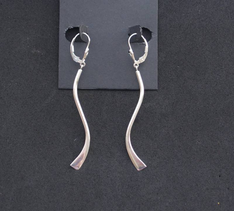 sterling Silber Ohrringe, Massiv Baumeln Tropfen Ohrstecker Handgefertigte Ohrringe sterling Silber Ohrringe, Massiv Baumeln Tropfen Ohrstecker Handgefertigte Ohrringe von WBcoraljewelry