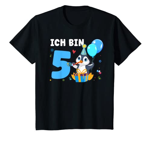 Kinder Ich Bin 5 Geburtstag 5 Jahre Alt Pinguin T-Shirt Kinder Ich Bin 5 Geburtstag 5 Jahre Alt Pinguin T-Shirt von WBdesignzgermany