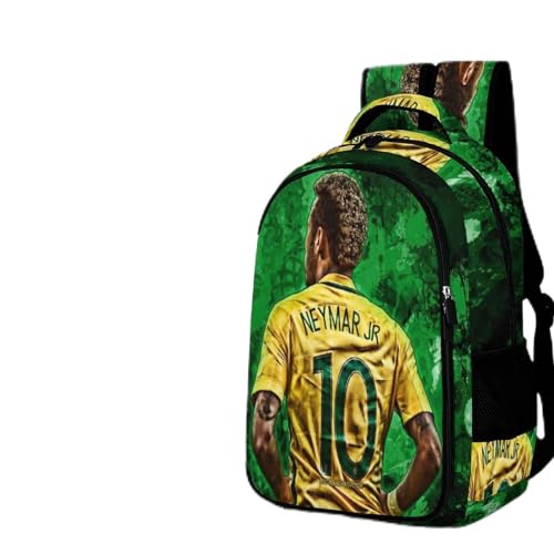 WCEECE Rucksack Herren Fußball Schulrucksack, Laptop-Rucksack Für Jungen Mädchen Für Unisex College-Rucksack Daypack von WCEECE