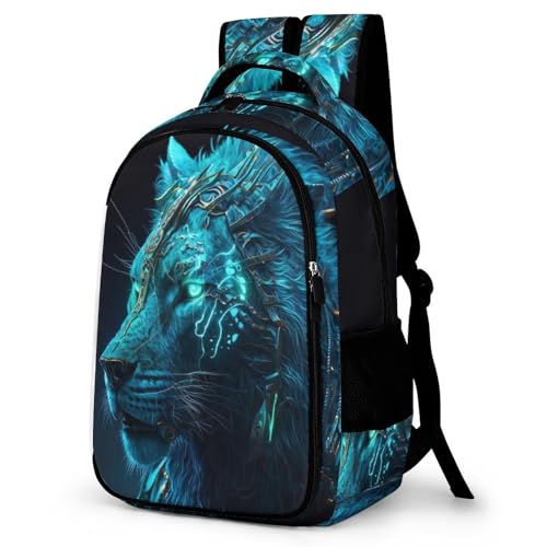 WCEECE Schulrucksack Jungen Teenager Kinder Große Schule Tier Wolf Wölfe Rucksack Mädchen Schultasche Jungen 2 Bis 7 Klasse Ranzen Oder 8 Bis 15 Jahre School Bag von WCEECE
