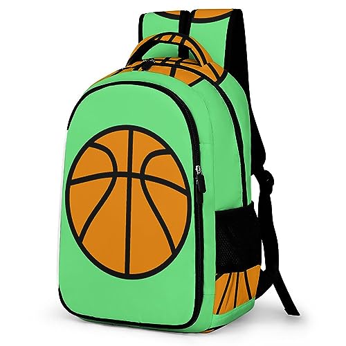 WCEECE Schulrucksack Jungen Teenager Mädchen Schultaschen Kinder Basketball Rucksäcke Wasserdicht Leichtgewicht Schulranzen Groß Für Schule Geschenke von WCEECE