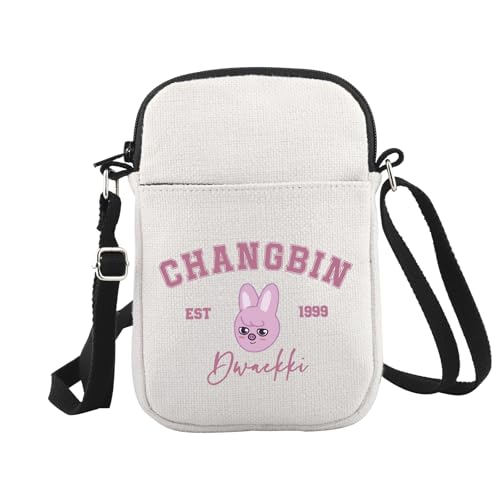 WCGXKO Korean Pop Gift K-Pop Group Merch Kpop Boys Group Est 1999 Dwaekki Crossbody Bag K-Pop Music Lover Gift, 1999dwaekki CR WCGXKO Korean Pop Gift K-Pop Group Merch Kpop Boys Group Est 1999 Dwaekki Crossbody Bag K-Pop Music Lover Gift, 1999dwaekki CR von WCGXKO