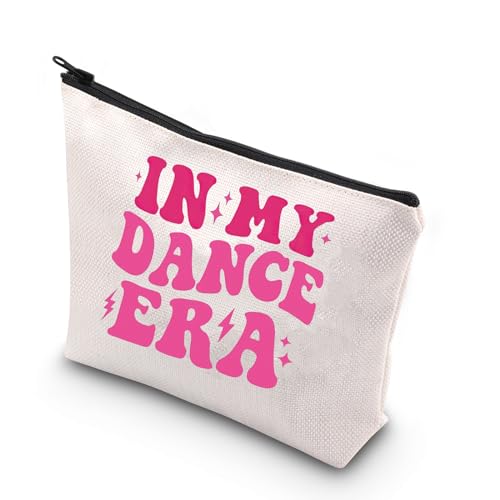 WCGXKO Tänzerin Geschenk In My Dance Era Tasche Geschenk für Frauen Tanztrainer Tanzlehrer Geschenk, IN MEINEM TANZ, Reißverschluss von WCGXKO