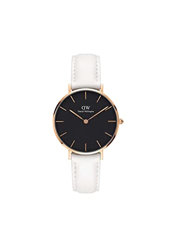 Daniel Wellington Petite Bondi Uhr Damen, 32mm Leder Roségold Damen Uhr von Daniel Wellington