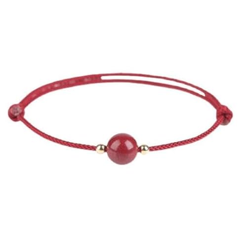 WDKLSJ Upland Glücksarmband + Charm für Männer und Frauen - Handgefertigt mit Liebe - Verstellbares Handgelenkarmband von WDKLSJ