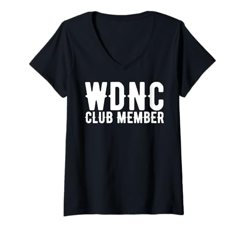 Damen WDNC Club-Mitglied We Do Not Care Mesopause und Perimenopause T-Shirt mit V-Ausschnitt Damen WDNC Club-Mitglied We Do Not Care Mesopause und Perimenopause T-Shirt mit V-Ausschnitt von WDNC Club Member Mesopause and Perimenopause