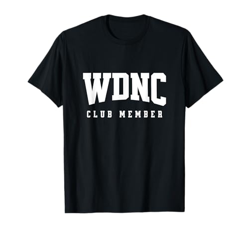 WDNC Club Member We Do Not Care Geschenk Frauen Perimenopause T-Shirt von WDNC T-Shirt Co.