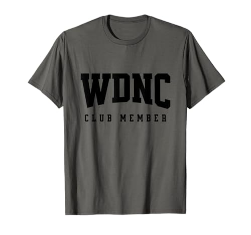 WDNC Club Member We Do Not Care Geschenk Frauen Perimenopause T-Shirt von WDNC T-Shirt Co.