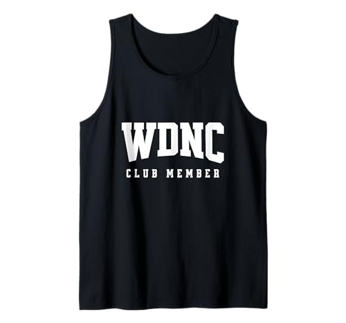 WDNC Club Member We Do Not Care Geschenk Frauen Perimenopause Tank Top von WDNC T-Shirt Co.
