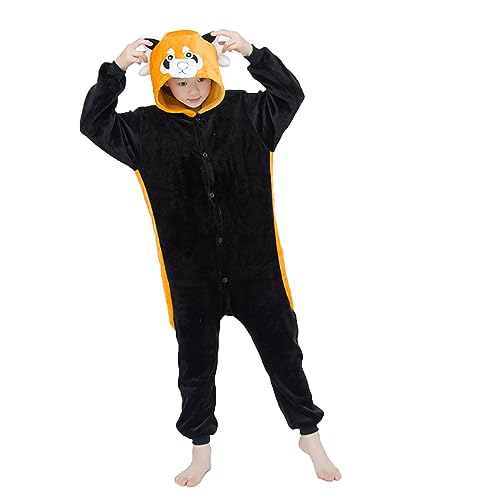 WDRHC Unisex Kinder Einhorn Pyjamas Onesie Karton Animal Cosplay Fasching Kostüm Warm Gefüttert Body Overall Tier Nachtwäsche Karneval Weihnachten Xmas Pyjamas Sleepwear Jungen Mädche Waschbär WDRHC Unisex Kinder Einhorn Pyjamas Onesie Karton Animal Cosplay Fasching Kostüm Warm Gefüttert Body Overall Tier Nachtwäsche Karneval Weihnachten Xmas Pyjamas Sleepwear Jungen Mädche Waschbär von WDRHC