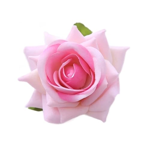 Blumen Haarspange Blume Haarspangen Rose Haar Clip Blume Brosche Pin Blume Haar Clip Frauen Braut Brosche Pin Blume(Pink) von WDSBZNB