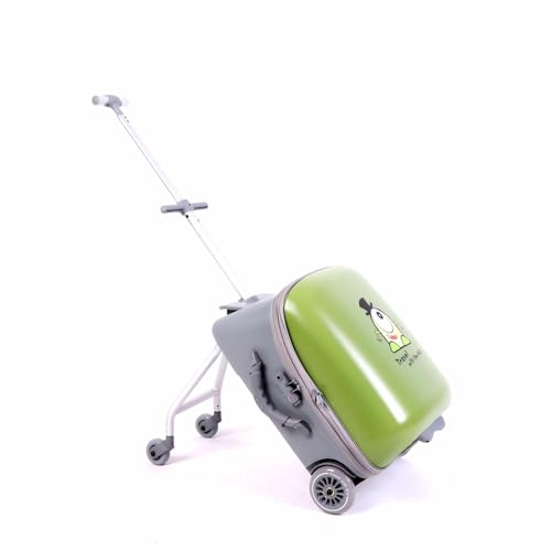 WDUDSUDUW Fahrgefühle für Kinder, großes Gepäck mit Kindersitzdesign, 20-Zoll-Hardshell-Reisepäckgepäck,Grün,Standard Type WDUDSUDUW Fahrgefühle für Kinder, großes Gepäck mit Kindersitzdesign, 20-Zoll-Hardshell-Reisepäckgepäck,Grün,Standard Type von WDUDSUDUW