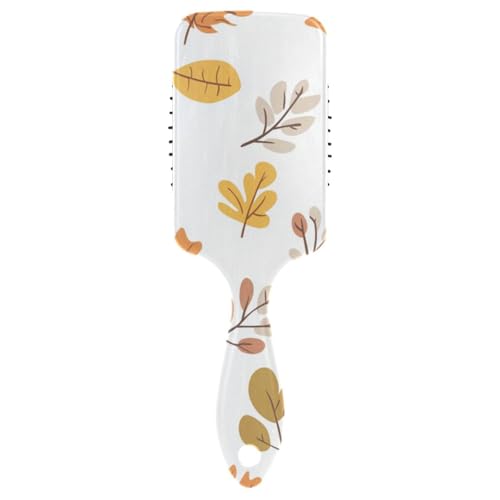 Antistatische Haarbürsten für schwarze Frauen, Herbst-Ahornblatt-Schildkröte, Nass- und Trockenbürste für glattes Haar mit ergonomischem Griff, Cepillo Anti-Frizz para cabello von WDdZzyy