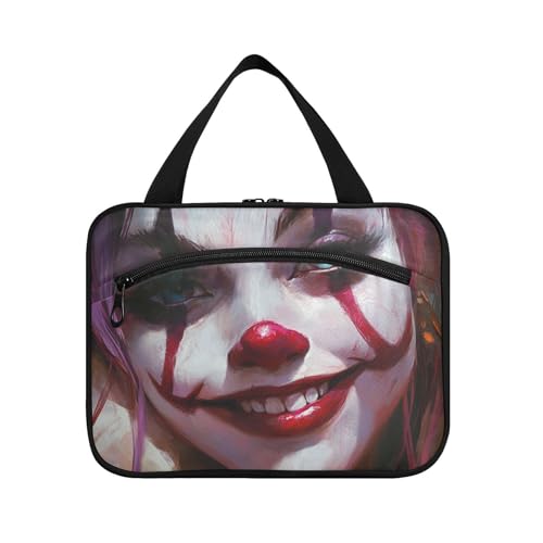 Clown-Make-up-Organizer zum Aufhängen, mit Haken, Designer-Hautpflege-Tasche für Frauen, Reisen, Kreuzfahrten, Organisador de maquillaje para L von WDdZzyy