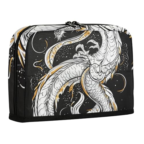 WDdZzyy Black Dragon Cool Pencil Pouches Large Capacity Makeup Bags Multi Slots Storage Organizer for Men Middle School WDdZzyy Black Dragon Cool Pencil Pouches Large Capacity Makeup Bags Multi Slots Storage Organizer for Men Middle School von WDdZzyy