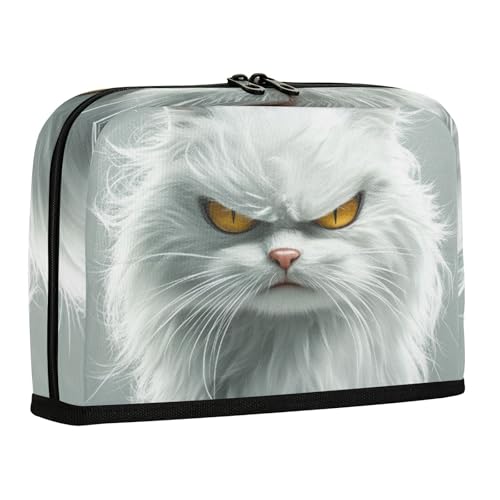 WDdZzyy Federmäppchen mit lustigem Cartoon-Motiv, türkische Angorakatzen, große Kapazität, Schreibwaren, Stifttasche für Mädchen, Mittelschule WDdZzyy Federmäppchen mit lustigem Cartoon-Motiv, türkische Angorakatzen, große Kapazität, Schreibwaren, Stifttasche für Mädchen, Mittelschule von WDdZzyy