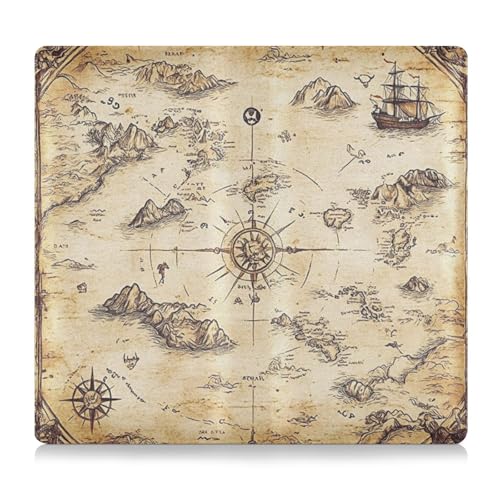 WDdZzyy Game Treasure Map Rpg Pirates Premium Leder Auto Registrierung und Versicherungshalter Essential Car Wallet Case für Ausweis, Führerschein, Schlüsselkontaktinformationskarten, Spiel von WDdZzyy