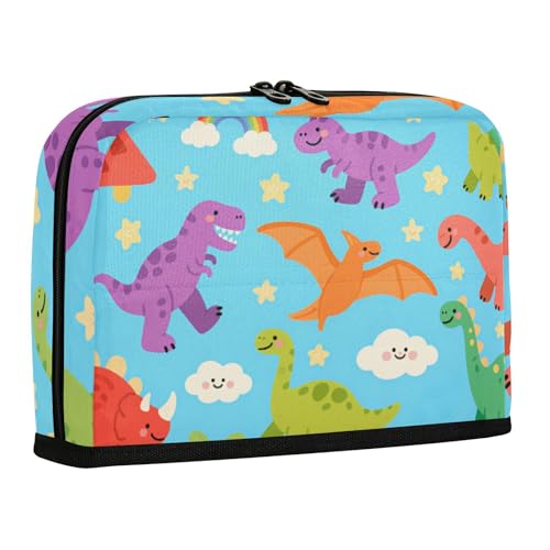 WDdZzyy Niedliches Cartoon-Dinosaurier-Federmäppchen, große Kapazität, Federmäppchen, Schreibwaren, Federmäppchen für Frauen, adrette Schule von WDdZzyy