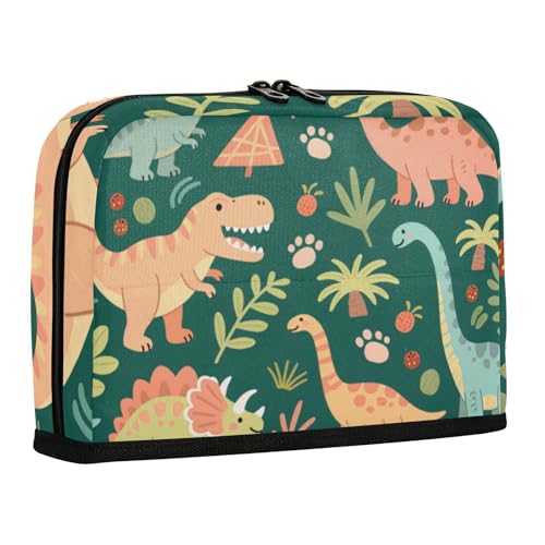WDdZzyy Niedliches Cartoon-Dinosaurier-Federmäppchen, große Kapazität, Make-up-Tasche, niedliche Schreibwaren-Tasche für Studenten, Schulbedarf von WDdZzyy