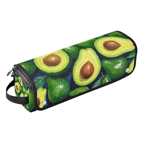 WDdZzyy Oil on Green Avocado Hair Tool Travel Bag for Women with Heat Resistant Mat Hair Tools Organizer Storage Bag for Curling Iron Straightener Flat Hair Dryer, Oil on Green Avocado, 1 Size, Öl auf von WDdZzyy