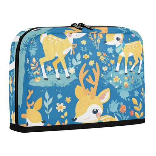 WDdZzyy Zartes Cartoon-Tier-Duiker-Federmäppchen, großes Fassungsvermögen, multifunktionale Schreibwaren-Tasche für Jungen, Reisen von WDdZzyy