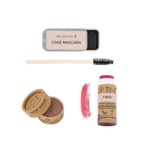 WE LUV ECO BEGINNER – Zero Waste Make Up Set von WE LUV ECO