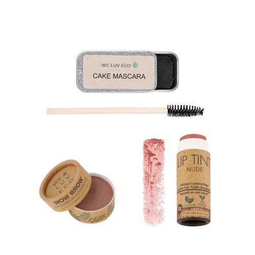 WE LUV ECO BEGINNER – Zero Waste Make Up Set von WE LUV ECO