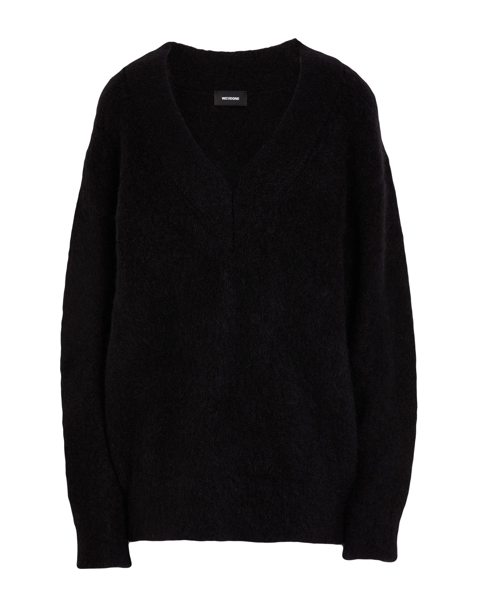WE11 DONE Pullover Damen Schwarz WE11 DONE Pullover Damen Schwarz von WE11 DONE
