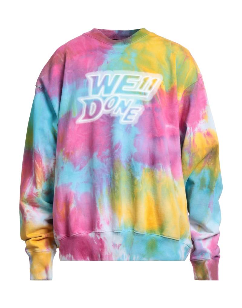 WE11 DONE Sweatshirt Herren Fuchsia von WE11 DONE
