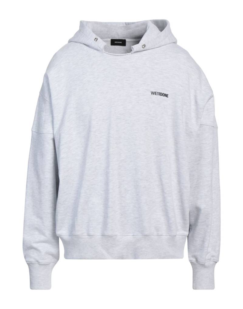 WE11 DONE Sweatshirt Herren Hellgrau von WE11 DONE
