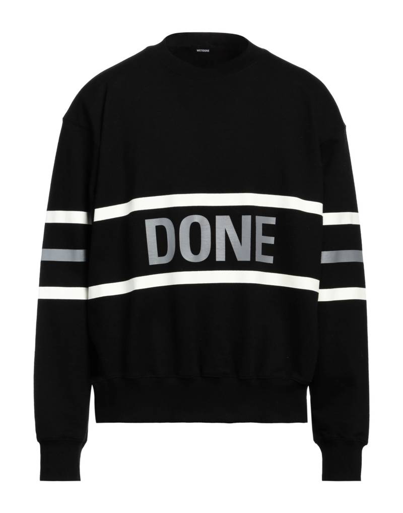 WE11 DONE Sweatshirt Herren Schwarz von WE11 DONE
