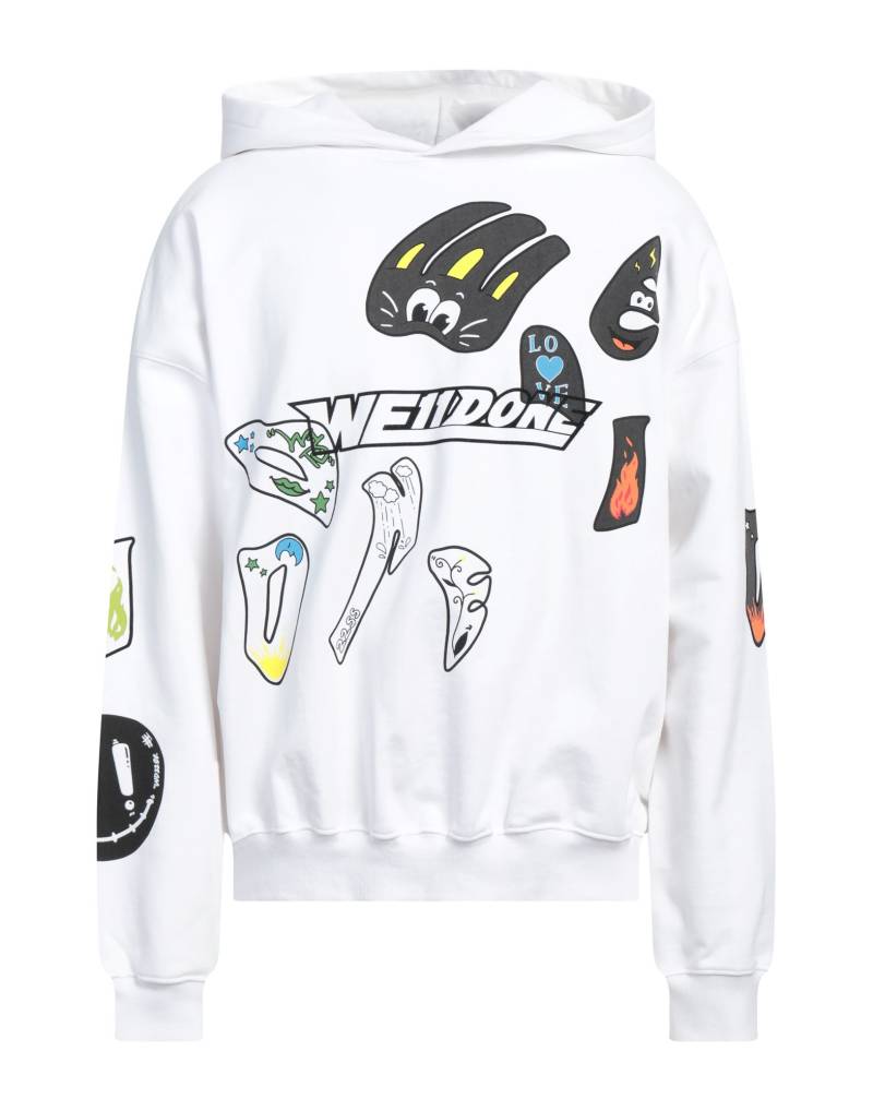 WE11 DONE Sweatshirt Herren Weiß von WE11 DONE