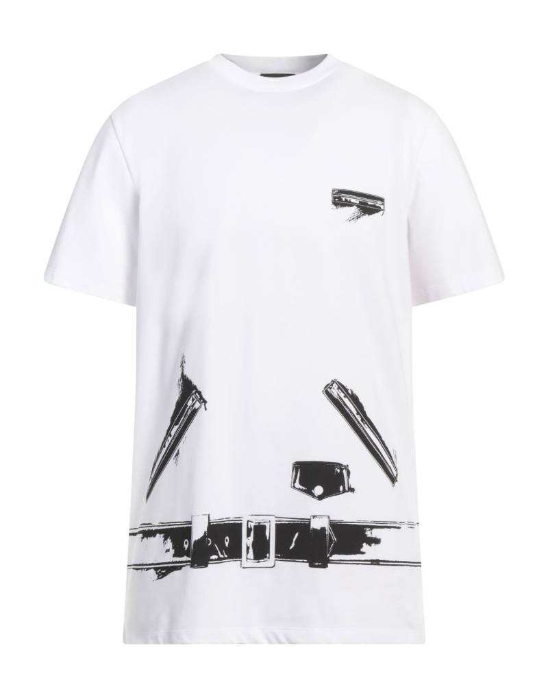 WE11 DONE T-shirts Herren Weiß von WE11 DONE